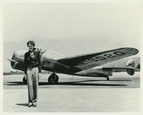 Amelia Earhart, circa 1921-1936