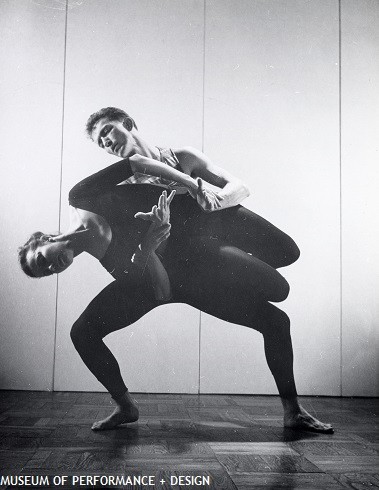 Diana Robertson and Cliff Keuter in Lathrop's "White Writing"