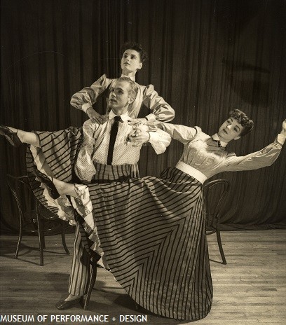 Welland Lathrop, Angela Kennedy, and Helen McGenee in "This is His Birthday"