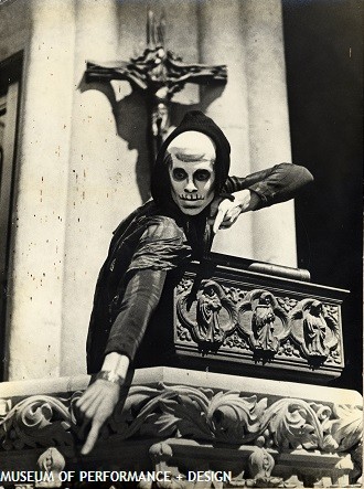 Anton Ness in Carvajal's "Totentanz", 1971