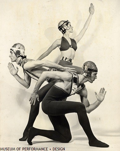 Dance Spectrum in Carvajal's "Counterpoise", circa 1970s