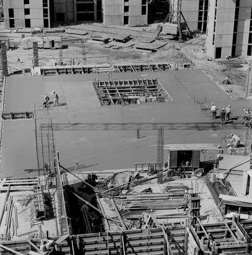 Construction on UC San Diego campus