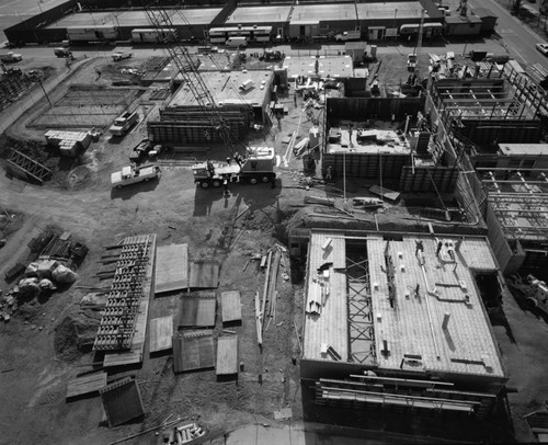 Physical Plant Computer Center construction, Central Facilities, UC San Diego