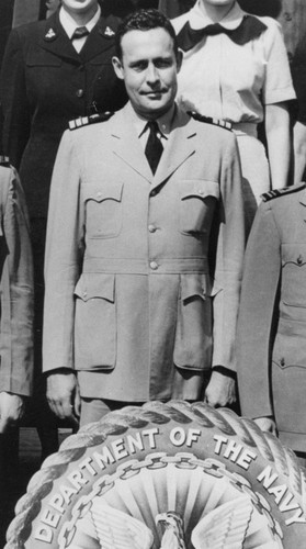 Roger Revelle in Naval Officer uniform