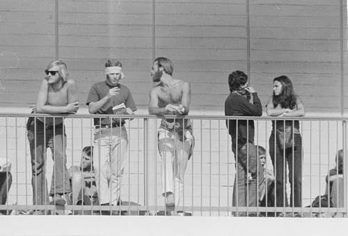 Students protesting against the Vietnam War, Urey Hall, UC San Diego