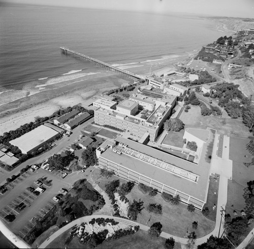 Aerial view of Scripps Institution of Oceanography