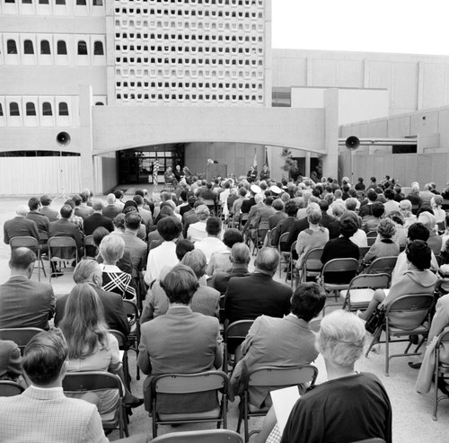 Basic Science Building dedication, UC San Diego