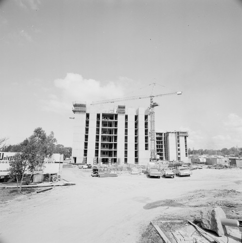 Construction on UC San Diego campus