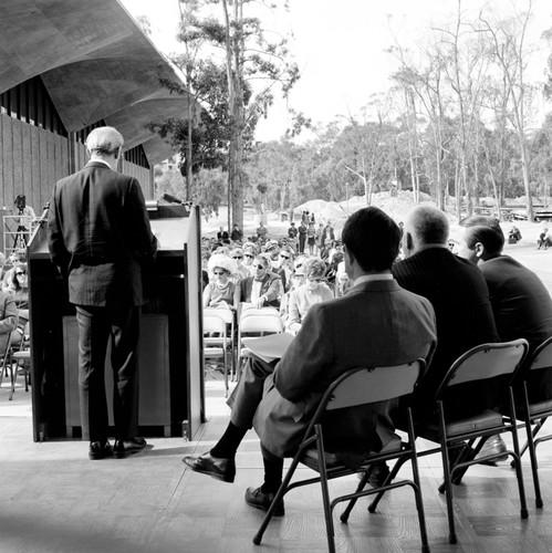 Dedication of Basic Sciences Building, UC San Diego