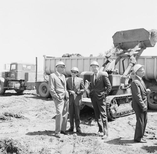 Student dorm ground breaking, UC San Diego