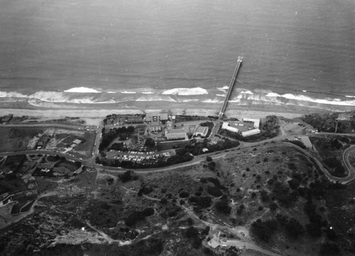 Aerial view of Scripps Institution of Oceanography and La Jolla