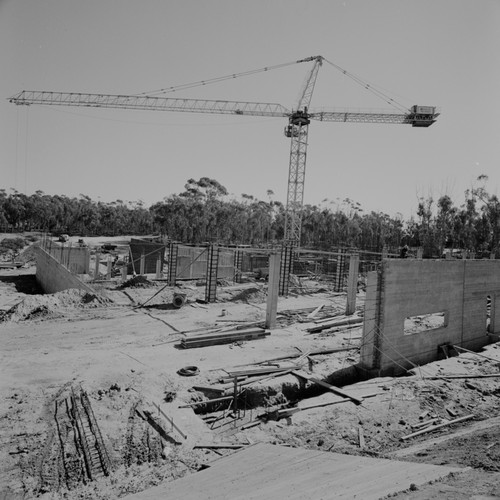 Muir College campus construction, UC San Diego