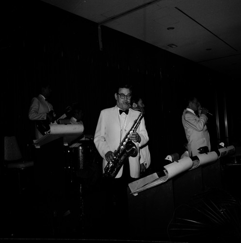 Orchestra playing at the UC San Diego Faculty Ball