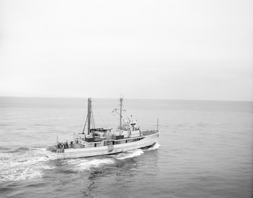 R/V Crest, rear starboard view