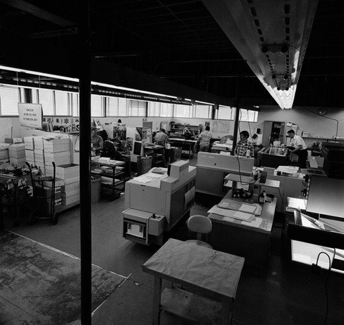 Central Duplicating Center (interior), UC San Diego