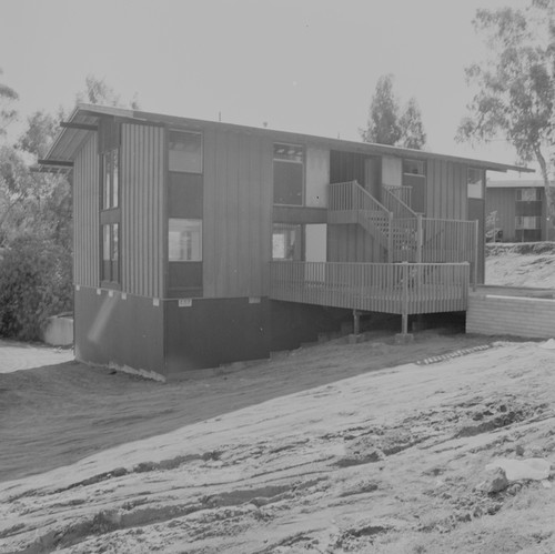 Student dorm, located on former Camp Matthews site