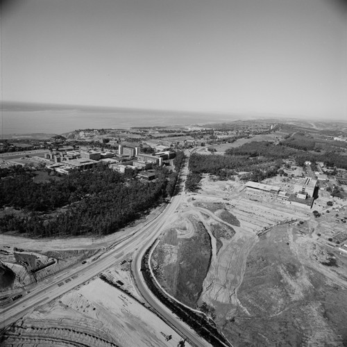 Aerial view of UC San Diego campus