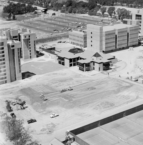 Aerial view of Muir College, UC San Diego