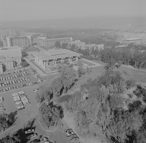 Aerial view of Revelle College campus, UC San Diego