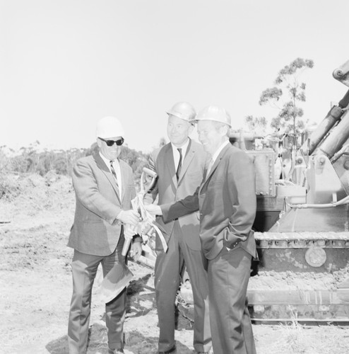 Student dorm ground breaking, UC San Diego