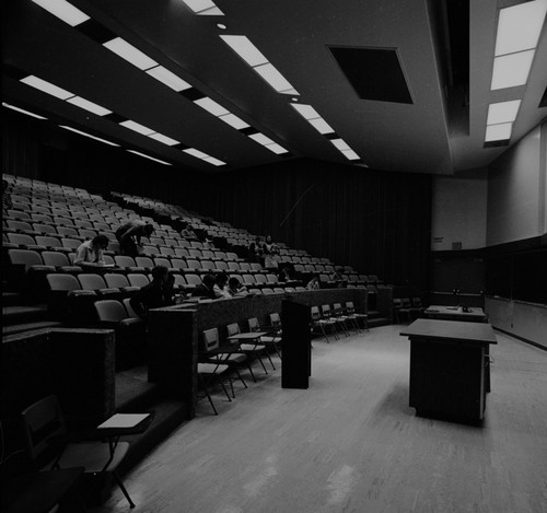 Lecture hall, Revelle College, UC San Diego