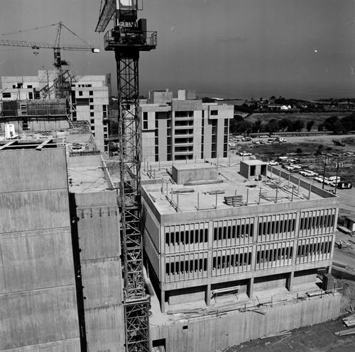 Muir College building construction, UC San Diego