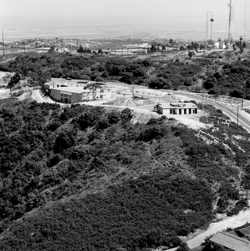 Aerial view looking east of the Mt. Soledad Laboratory