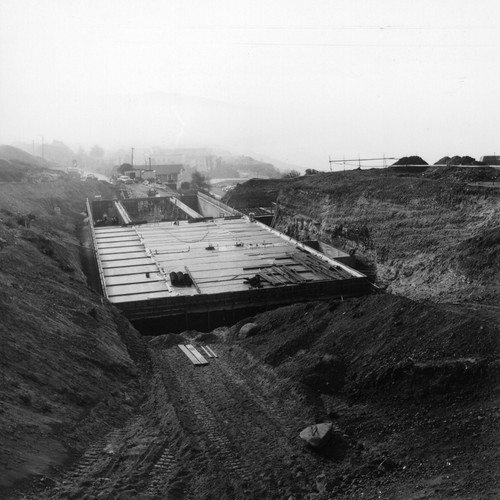 Institute of Geophysics and Planetary Physics (IGPP) under construction, Scripps Institution of Oceanography