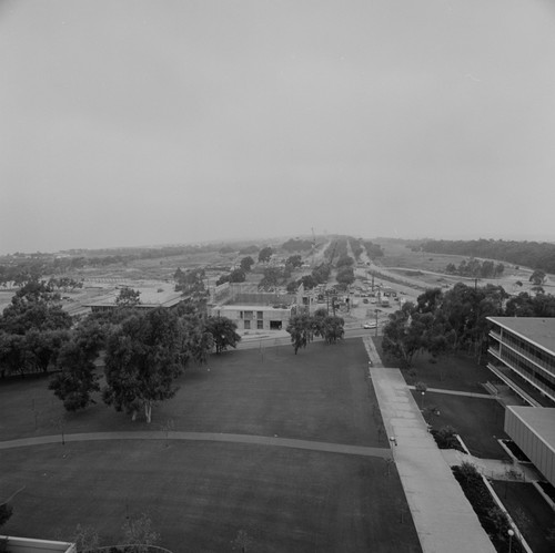 Construction on the campus of UC San Diego