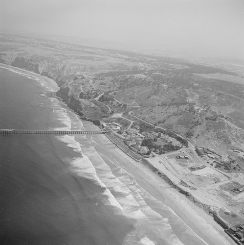 Aerial view of Scripps Institution of Oceanography (due north)