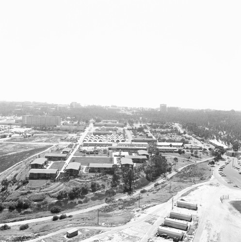 Aerial view of UC San Diego campus