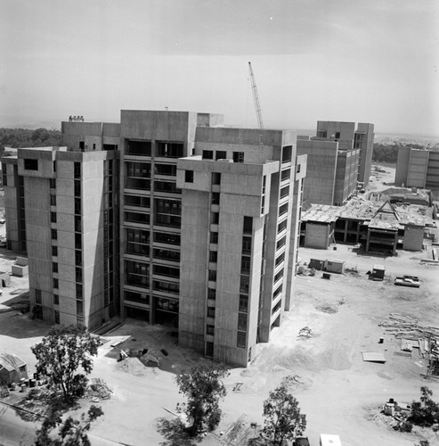 Aerial view of Muir College campus, UC San Diego