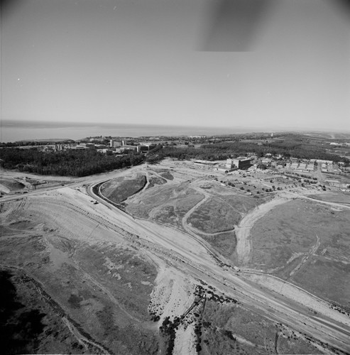 Aerial view of UC San Diego campus