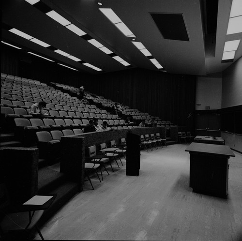 Lecture hall, Revelle College, UC San Diego