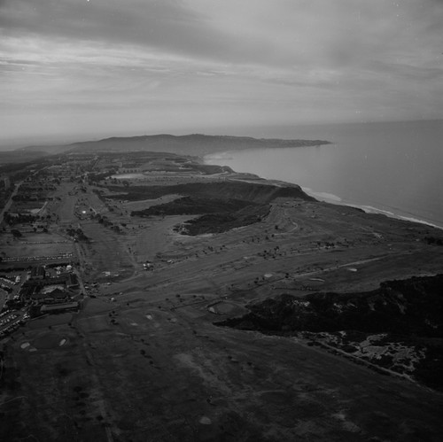 Aerial view of Torrey Pines Golf Course