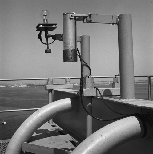 Pyroheliometer, used aboard R/V Spencer F. Baird on the Transpac Expedition