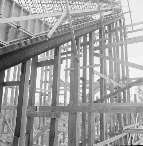 Construction of Geisel Library, UC San Diego