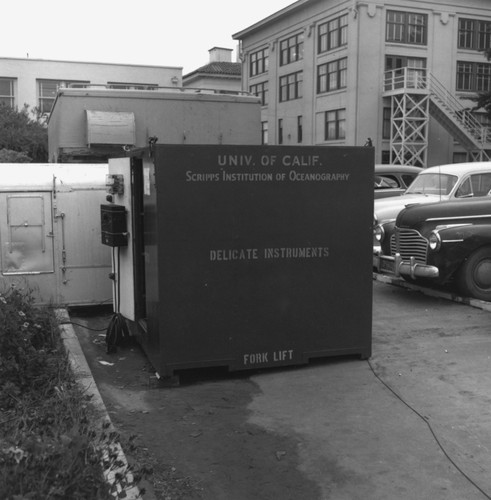 Portable Instrument Laboratory, Scripps Institution of Oceanography