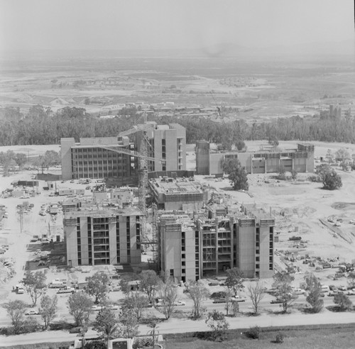 Aerial view of UC San Diego campus