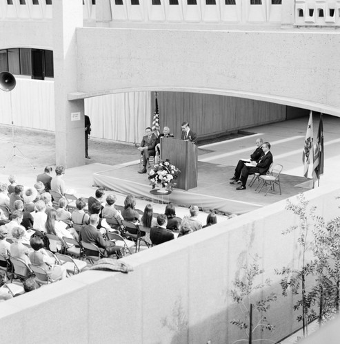 Dedication of Basic Science Building, UC San Diego