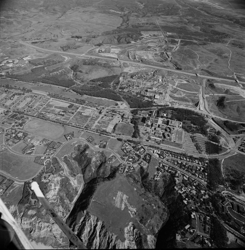 Aerial view of UC San Diego campus