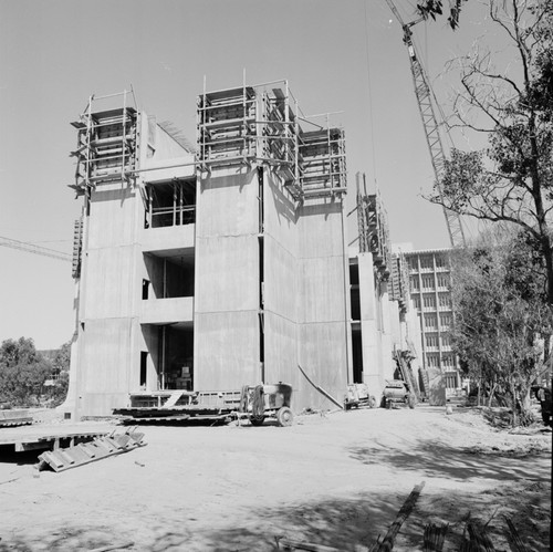 Construction on UC San Diego campus