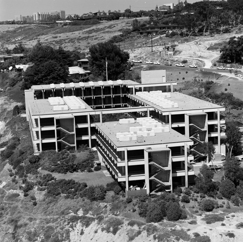 Aerial view of the U.S. Fish and Wildlife Service Southwest Fisheries Center, La Jolla