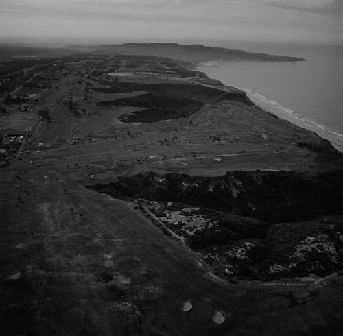 Aerial view of Torrey Pines Golf Course