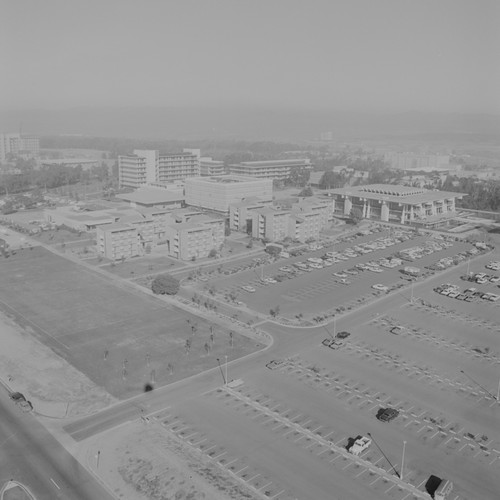 Aerial view of Revelle College campus, UC San Diego