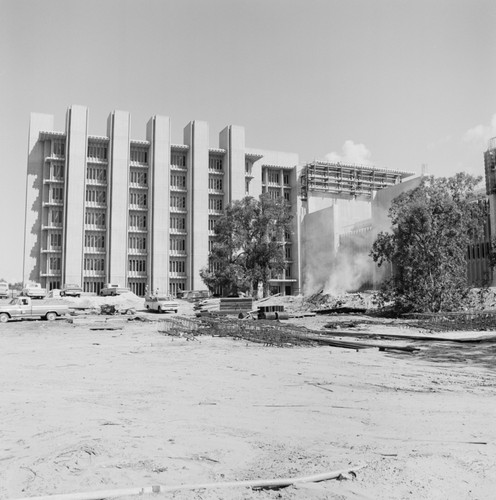 Construction on UC San Diego campus