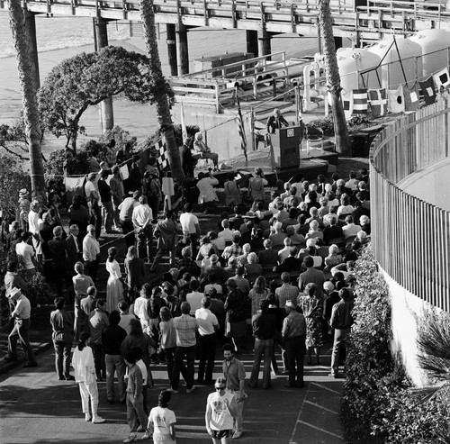 Ellen Browning Scripps Memorial Pier rededication ceremony, Scripps Institution of Oceanography