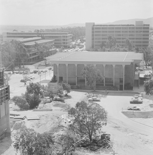 Construction on UC San Diego campus