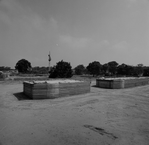 Construction on the campus of UC San Diego