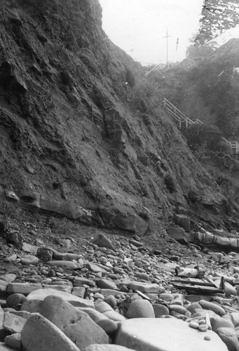 Devil's Slide cliffs, La Jolla, California